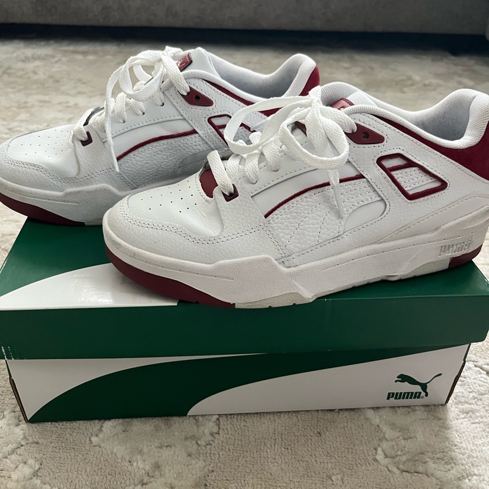 Puma Kids Sneakers White and Red